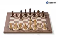 Szachownica elektroniczna DGT Bluetooth E-Board Orzech + Figury DGT Timeless